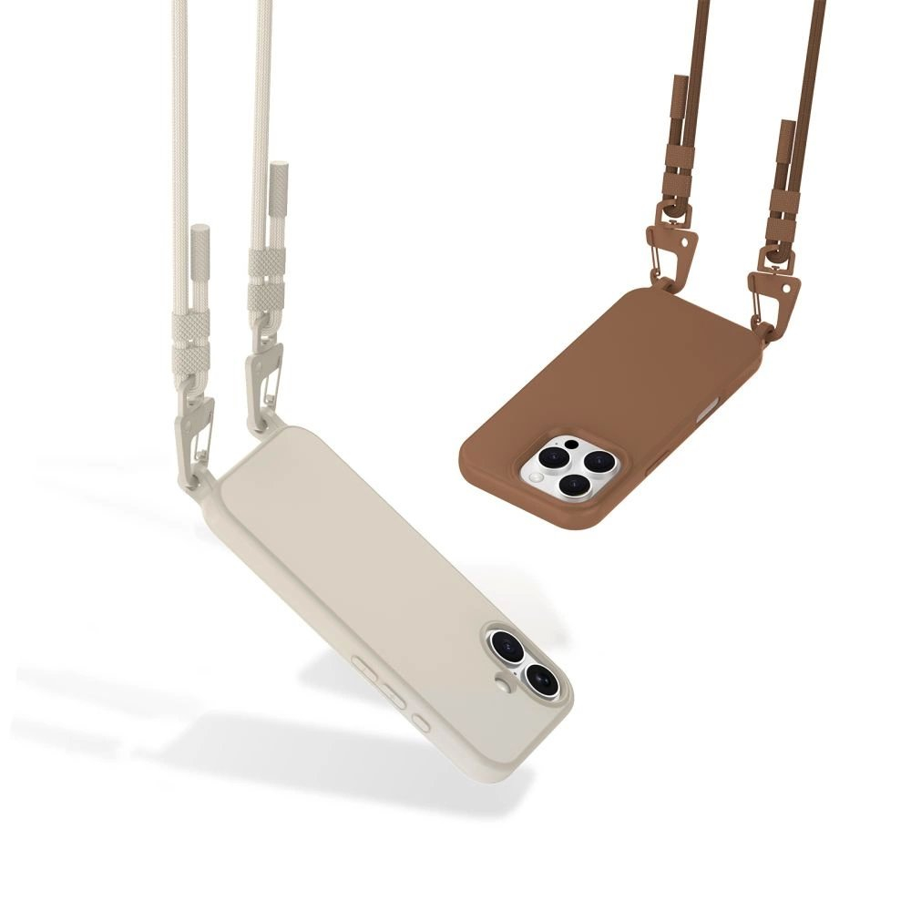 Tech-Protect MagNecklace MagSafe iPhone 13 Dėklas - Rudas 3 Tech-Protect MagNecklace MagSafe iPhone 13 Dėklas - Rudas 3