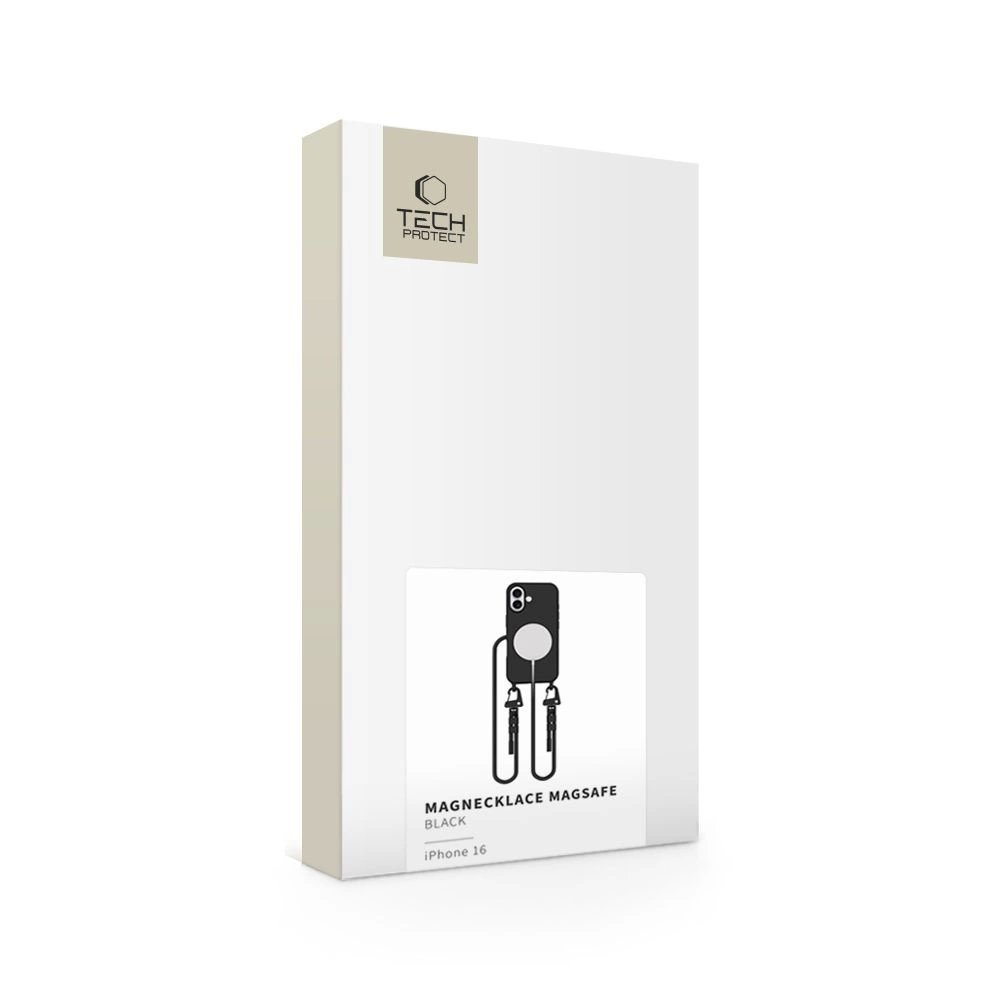 Tech-Protect MagNecklace MagSafe iPhone 16 Dėklas - Juodas 2