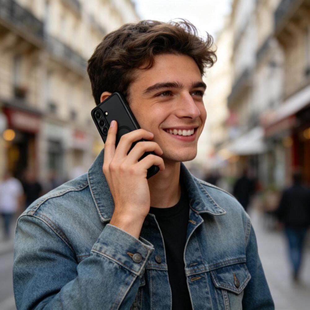 Samsung Galaxy S26+ Tech-Protect MagPeak MagSafe dėklas – juodas 4 Samsung Galaxy S26+ Tech-Protect MagPeak MagSafe dėklas – juodas 4