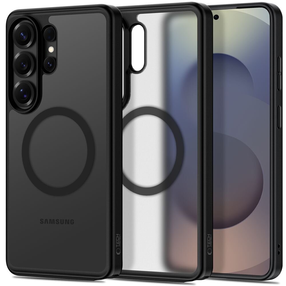 Samsung Galaxy S26 Ultra Tech-Protect MagPeak MagSafe dėklas – juodas Samsung Galaxy S26 Ultra Tech-Protect MagPeak MagSafe dėklas – juodas