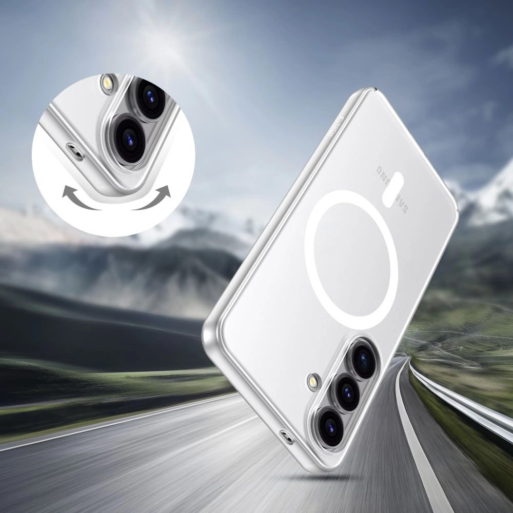 Tech-Protect MagSlim MagSafe Dėklas Samsung Galaxy S25 - Skaidrus 3 Tech-Protect MagSlim MagSafe Dėklas Samsung Galaxy S25 - Skaidrus 3