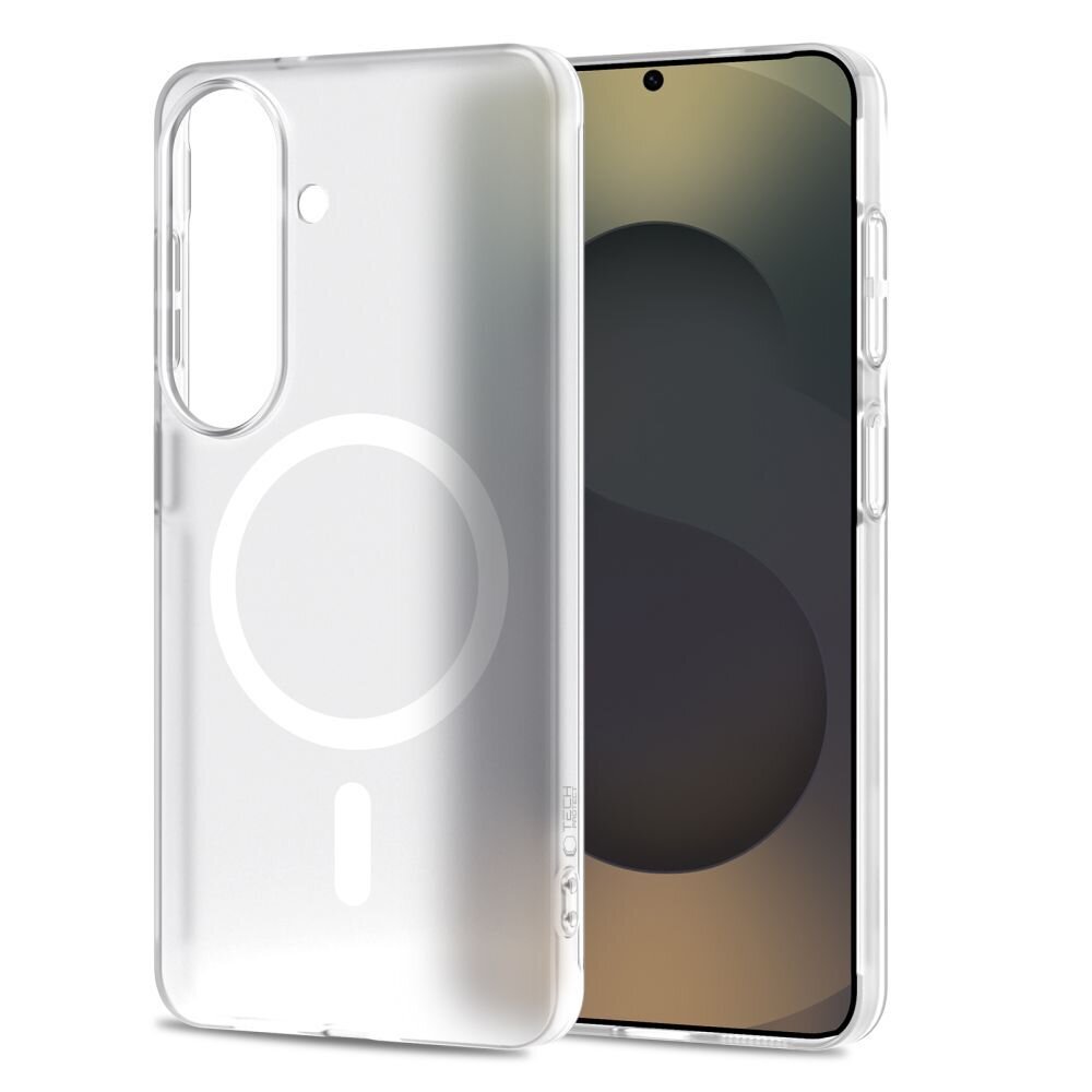 Samsung Galaxy S26 Tech-Protect MagSlim MagSafe dėklas – matinis skaidrus 1 Samsung Galaxy S26 Tech-Protect MagSlim MagSafe dėklas – matinis skaidrus 1