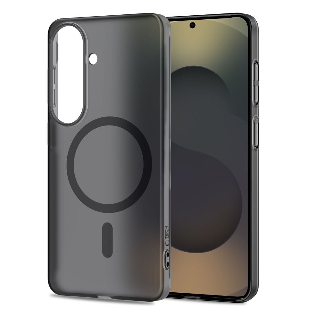 Samsung Galaxy S26 Tech-Protect MagSlim MagSafe dėklas – matinė juoda 1