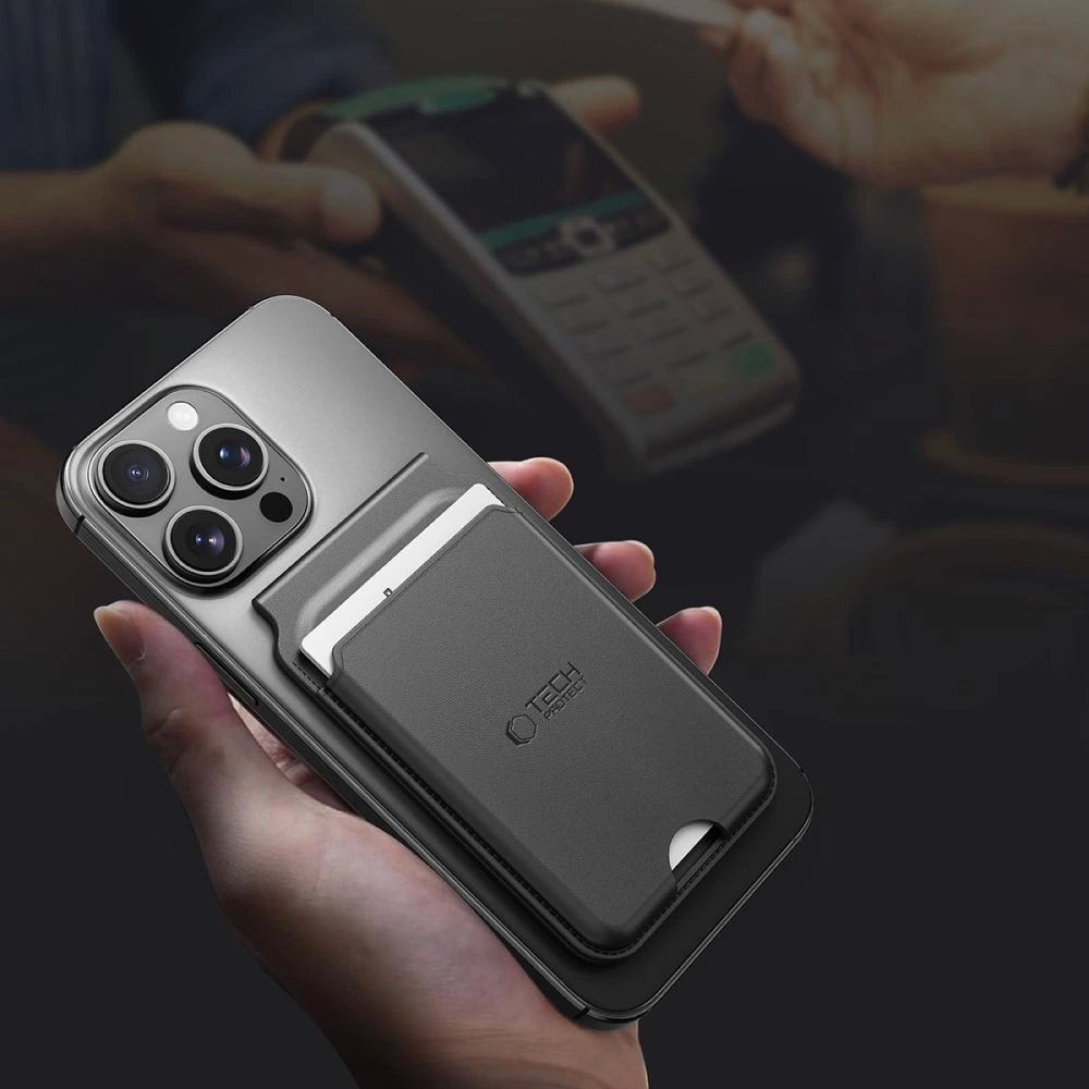 Universalus – Tech-Protect MagWallet Stand MagSafe dėklas - Juodas 4