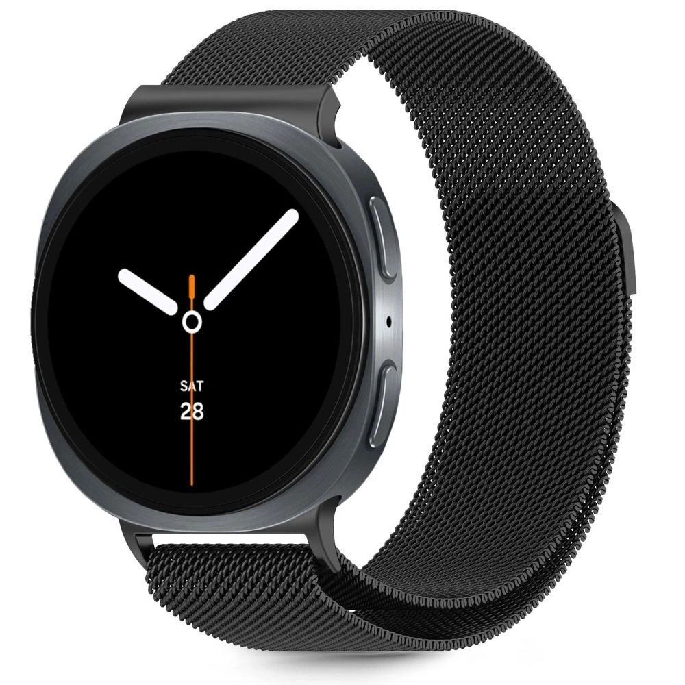 Samsung Galaxy Watch 40/44/46 mm Tech-Protect MilaneseBand metalinis dirželis – juodas 2 Samsung Galaxy Watch 40/44/46 mm Tech-Protect MilaneseBand metalinis dirželis – juodas 2