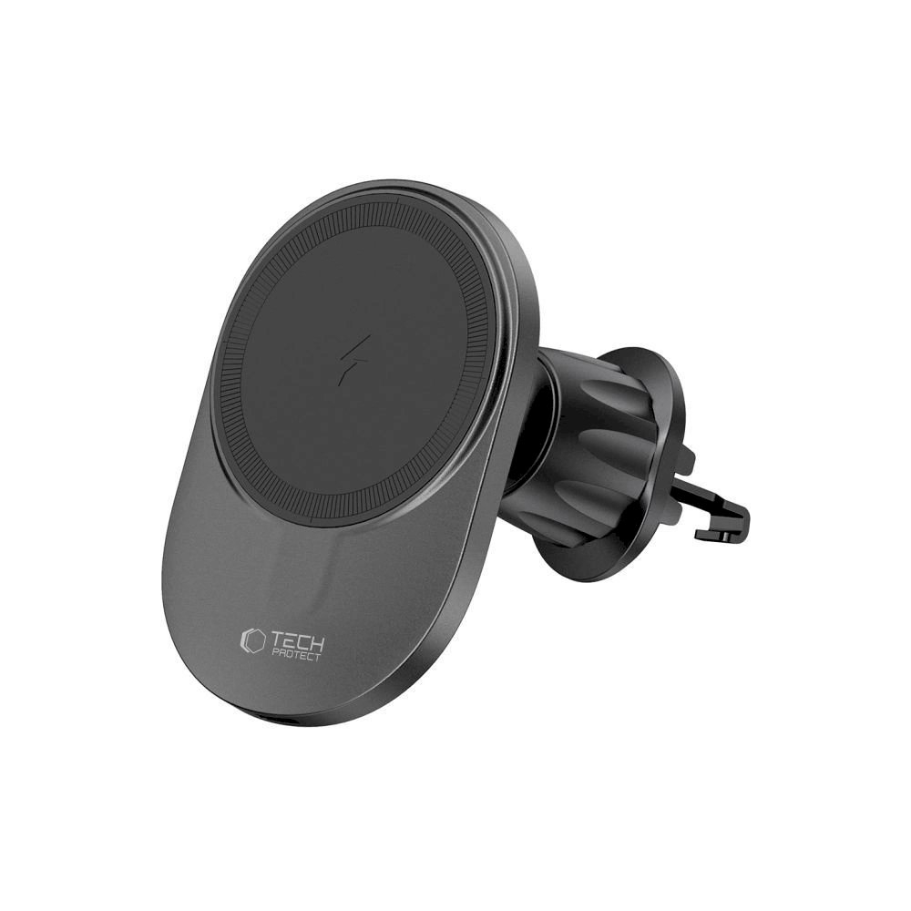Tech-Protect MM15W-V1 car Telfono laikiklis MagSafe 15W inductive Įkroviklis  air vent - Juodas 2 Tech-Protect MM15W-V1 car Telfono laikiklis MagSafe 15W inductive Įkroviklis  air vent - Juodas 2
