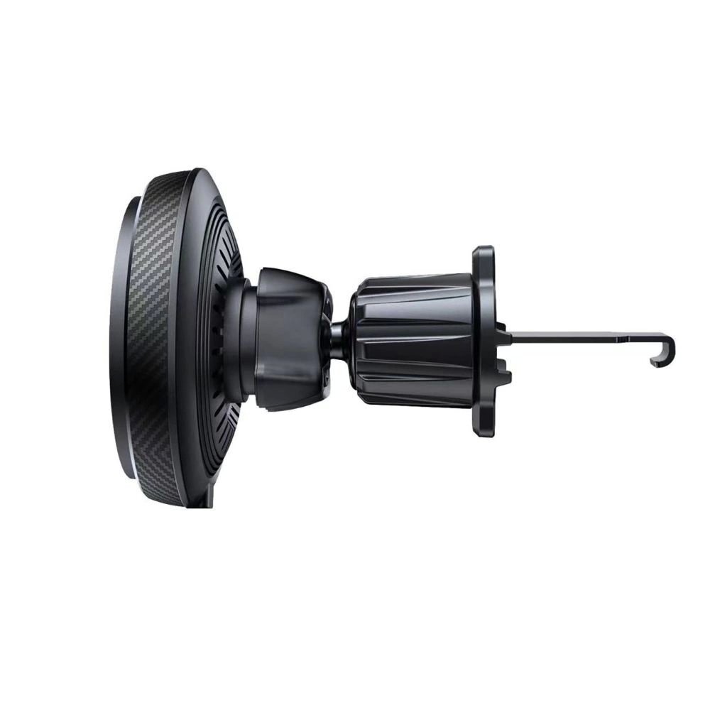 Automobilinis laikiklis Tech-Protect MM15W-V4 magnetinis MagSafe 15W prietaisų skydeliui / stiklui / vėdinimo angai – juodas 5