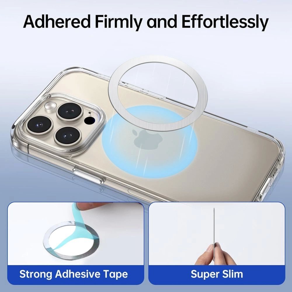 Magnetinis žiedas Tech-Protect MMP-110 2in1 su MagSafe – sidabrinis ir juodas 7 Magnetinis žiedas Tech-Protect MMP-110 2in1 su MagSafe – sidabrinis ir juodas 7