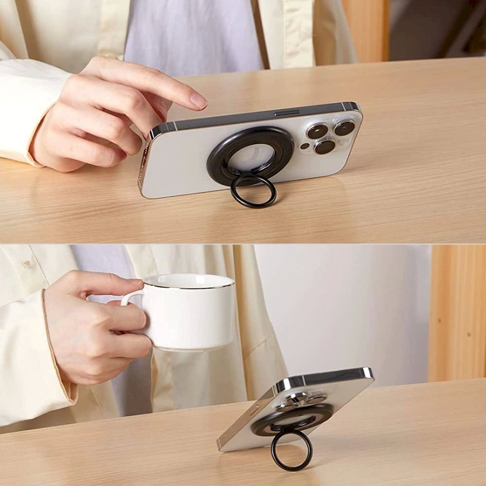 Tech-Protect MMR100 magnetic Telfono laikiklis / ringMagSafe - pilkas 5 Tech-Protect MMR100 magnetic Telfono laikiklis / ringMagSafe - pilkas 5