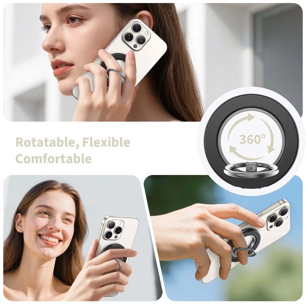 Telefono laikiklis Tech-Protect MMR600 su MagSafe – juodas 4