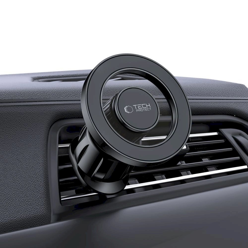 Tech-Protect N51 car Telfono laikiklis MagSafe air vent - Juodas 4 Tech-Protect N51 car Telfono laikiklis MagSafe air vent - Juodas 4