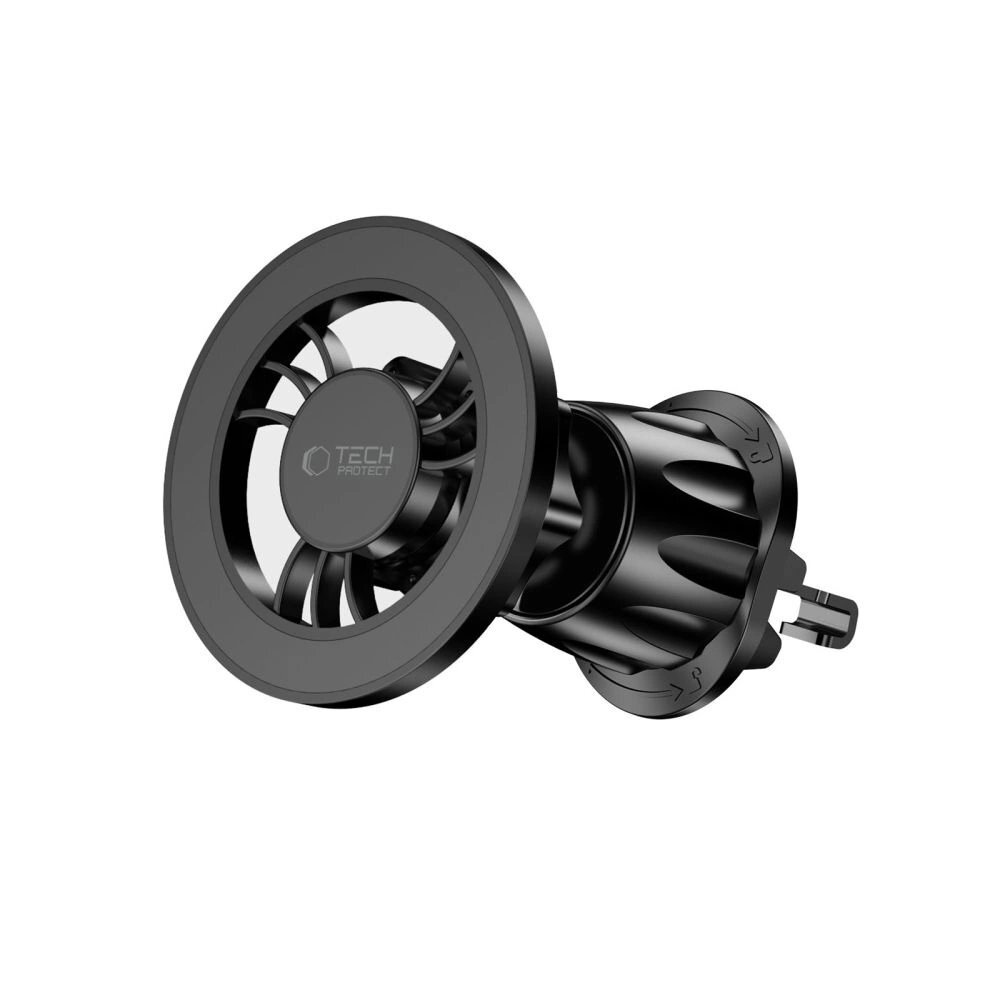 Automobilinis laikiklis Tech-Protect N56 magnetinis MagSafe CD angai – juodas 2