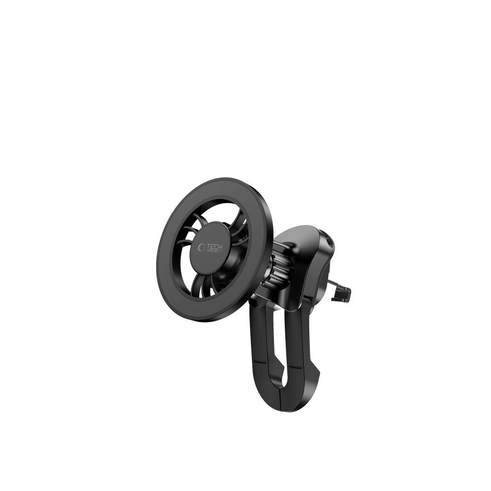 Automobilinis laikiklis Tech-Protect N56 magnetinis MagSafe vėdinimo angai – juodas 2 Automobilinis laikiklis Tech-Protect N56 magnetinis MagSafe vėdinimo angai – juodas 2