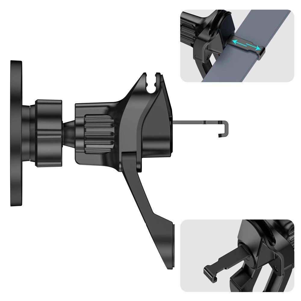 Automobilinis laikiklis Tech-Protect N56 magnetinis MagSafe vėdinimo angai – juodas 6