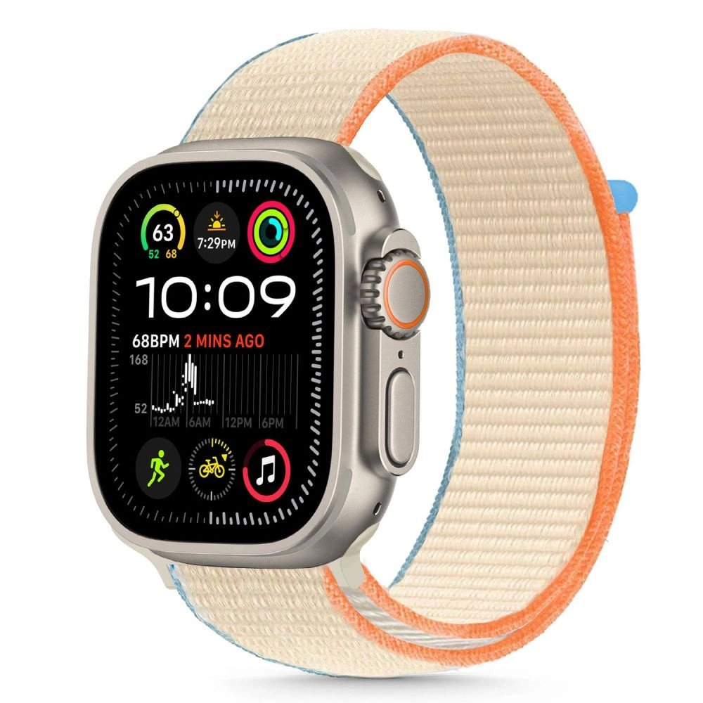 Apple Watch 40 / 41 / 42 mm Tech-Protect Nailoninis dirželis – smėlinis