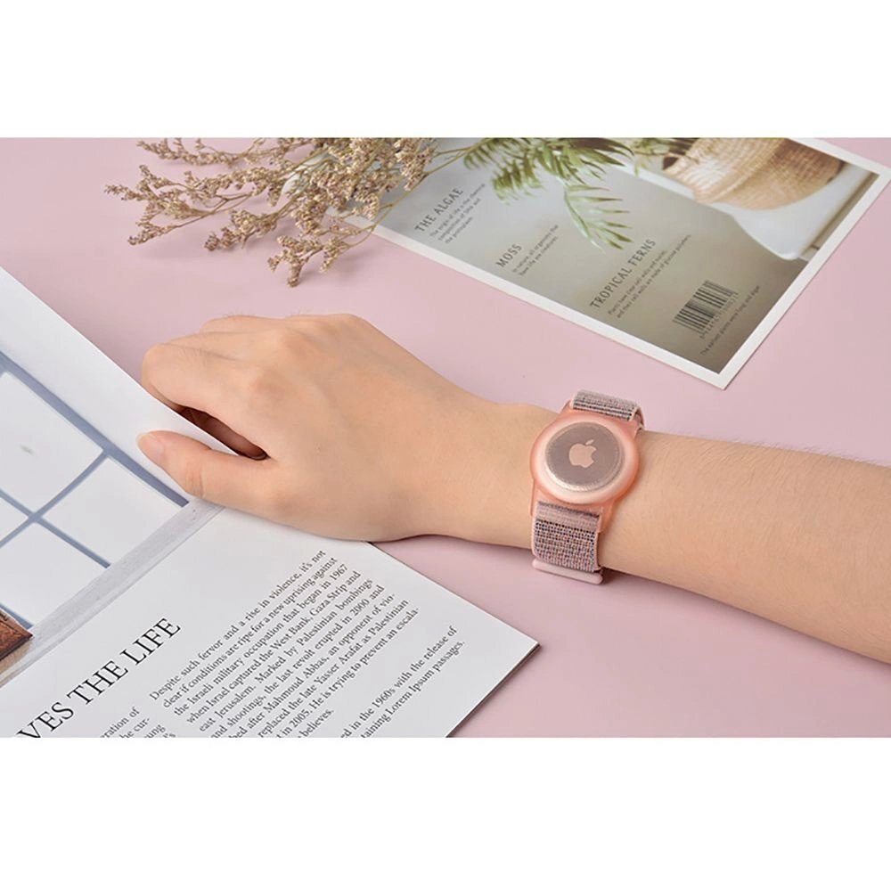 Tech-Protect Nylon Children's Apple AirTag Apyrankė - Blue 5 Tech-Protect Nylon Children's Apple AirTag Apyrankė - Blue 5