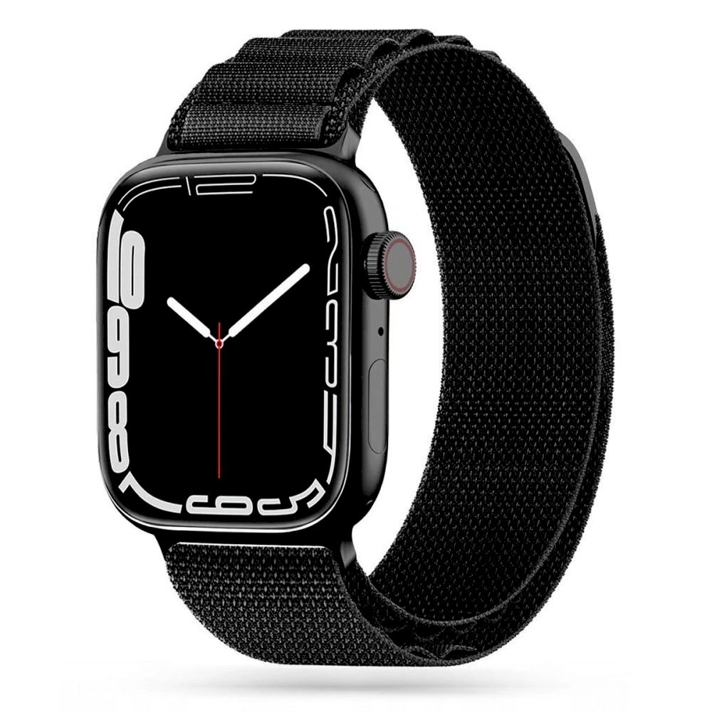 Tech-Protect Nylon Pro Apyrankė Apple Watch 4 / 5 / 6 / 7 / 8 / 9 / SE / Ultra 1 / 2 (42/44/45/49 mm) - Juodas 5 Tech-Protect Nylon Pro Apyrankė Apple Watch 4 / 5 / 6 / 7 / 8 / 9 / SE / Ultra 1 / 2 (42/44/45/49 mm) - Juodas 5