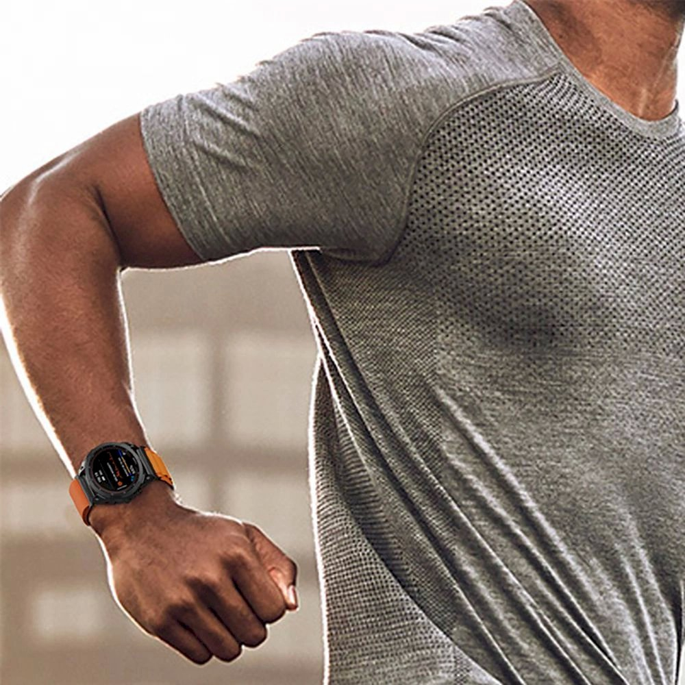 Tech-Protect Nylon Pro Apyrankė Garmin Fenix ​​3 / 5X / 3HR / 5X Plus / 6X / 6X Pro / 7X - Juodas 2