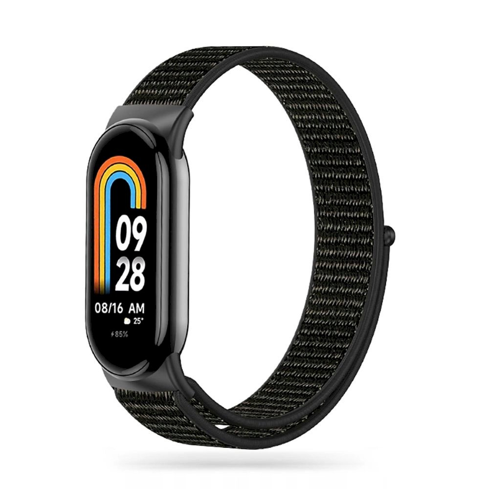 Tech-Protect Nylon Apyrankė Xiaomi Smart Band 8 / 8 NFC - Juodas Tech-Protect Nylon Apyrankė Xiaomi Smart Band 8 / 8 NFC - Juodas