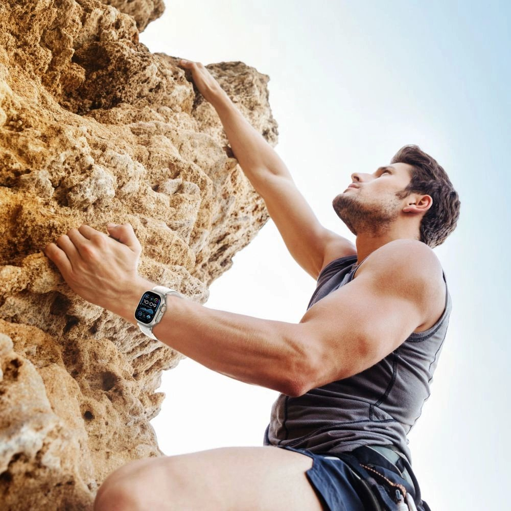 Tech-Protect Nylon Stripe Apyrankė Apple Watch 6 / 7 / 8 / 9 / 10 / SE / Ultra 1 / 2 (44 / 45 / 46 / 49 MM) - Pilkas 2 Tech-Protect Nylon Stripe Apyrankė Apple Watch 6 / 7 / 8 / 9 / 10 / SE / Ultra 1 / 2 (44 / 45 / 46 / 49 MM) - Pilkas 2