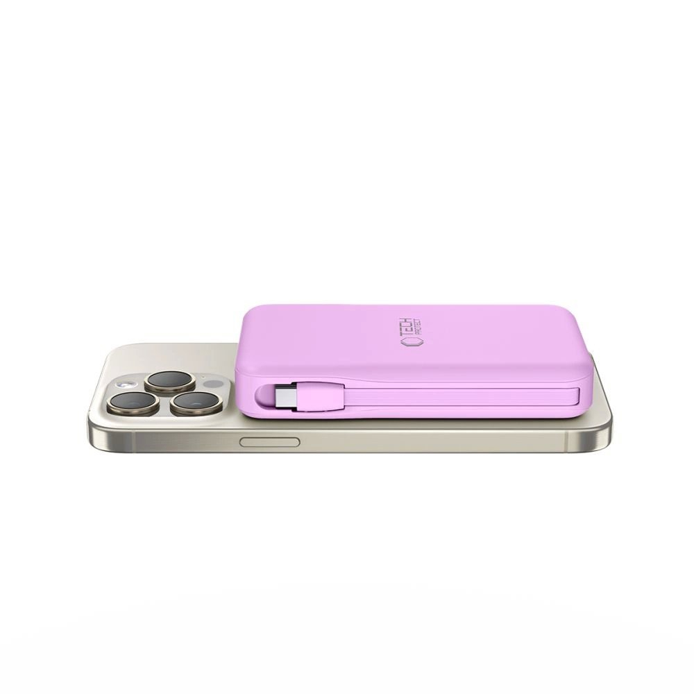 Tech-Protect PB31 MagSafe Powerbank 10000mAh – violetinis 2