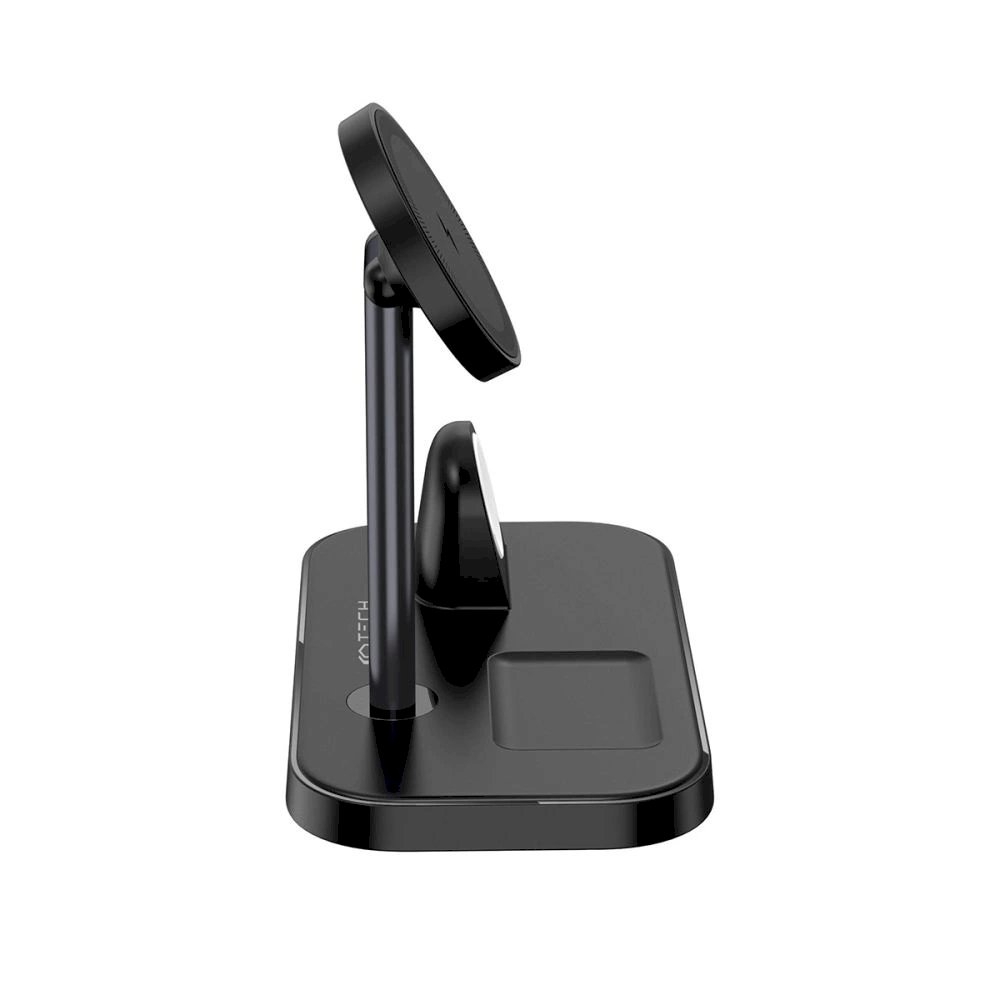 Tech-Protect QI15W-A22 inductive MagSafe Įkroviklis 3in1 MagSafe stand smartphone / Apple Watch / AirPods - Juodas 3 Tech-Protect QI15W-A22 inductive MagSafe Įkroviklis 3in1 MagSafe stand smartphone / Apple Watch / AirPods - Juodas 3