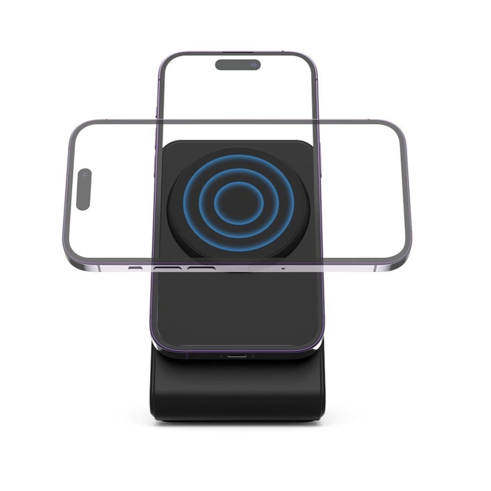 Belaidis įkroviklis Tech-Protect QI15W-A38 su MagSafe – juodas 5 Belaidis įkroviklis Tech-Protect QI15W-A38 su MagSafe – juodas 5