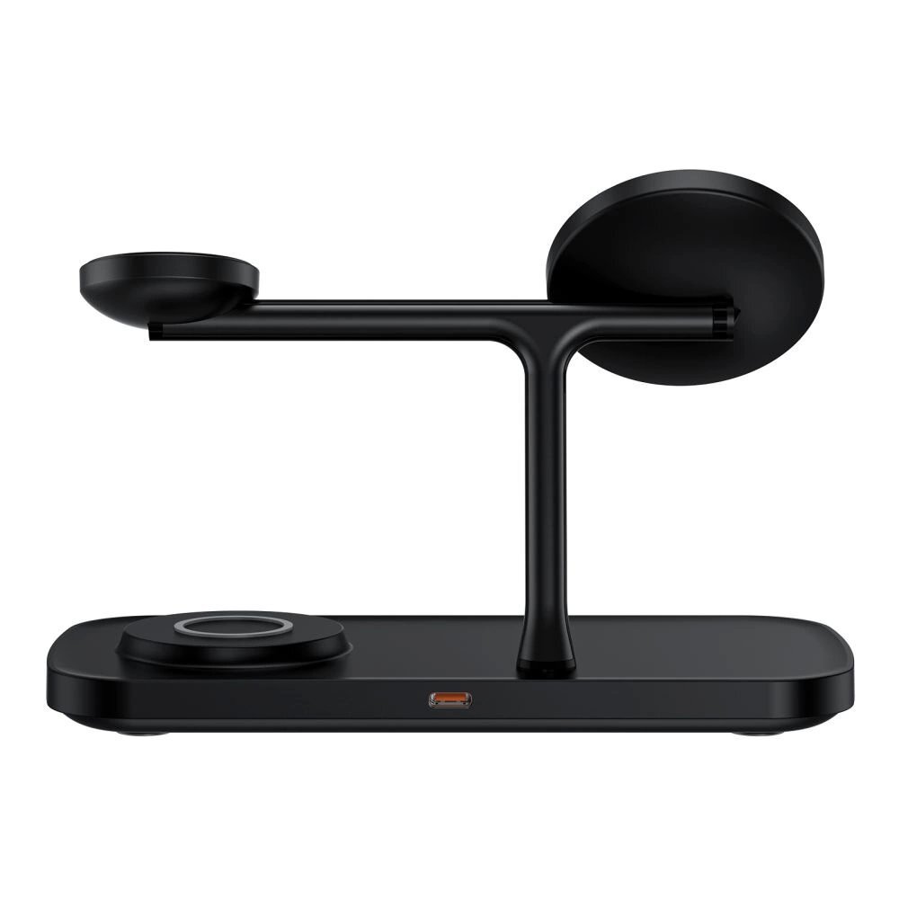 Belaidis įkroviklis Tech-Protect QI15W-A45 3in1 su MagSafe Apple įrenginiams – juodas 4