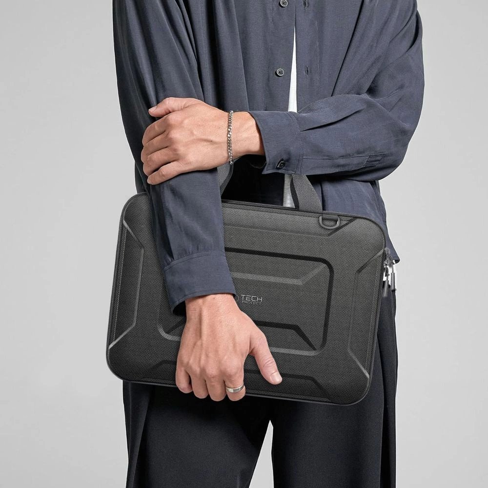 Nešiojamojo kompiuterio dėklas Tech-Protect Ranger-X Tactical 13–14" – juodas 7