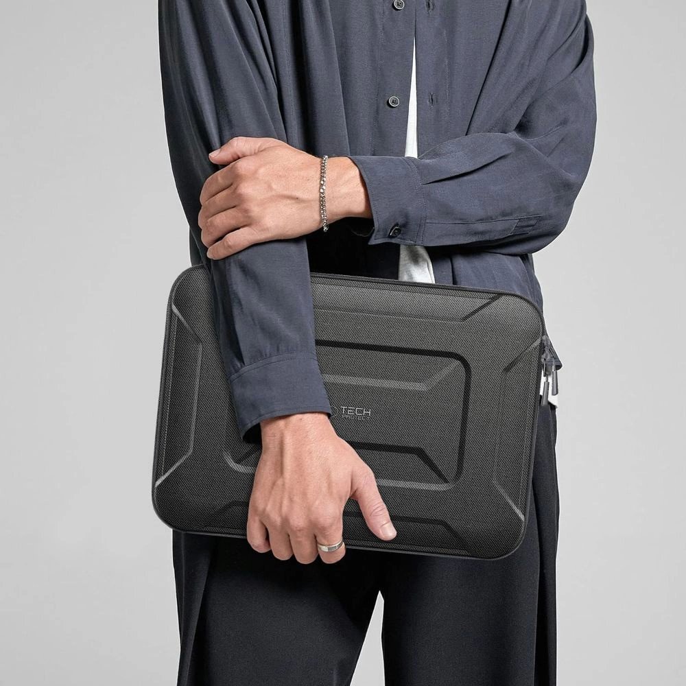 Nešiojamojo kompiuterio dėklas Tech-Protect Ranger-X Tactical 15–16" – juodas 12