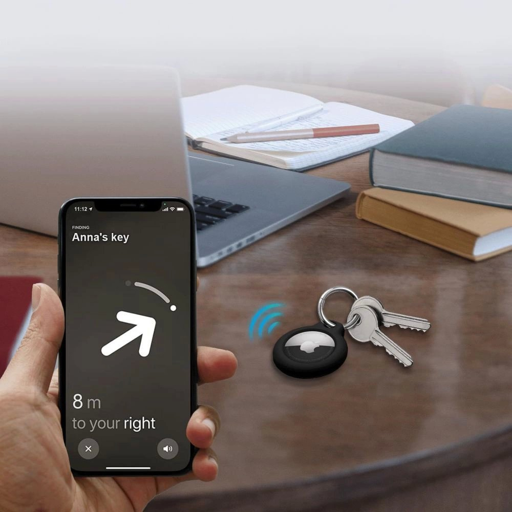 Tech-Protect Rough 2-pack Dėklas Apple AirTag - Juodas 6 Tech-Protect Rough 2-pack Dėklas Apple AirTag - Juodas 6