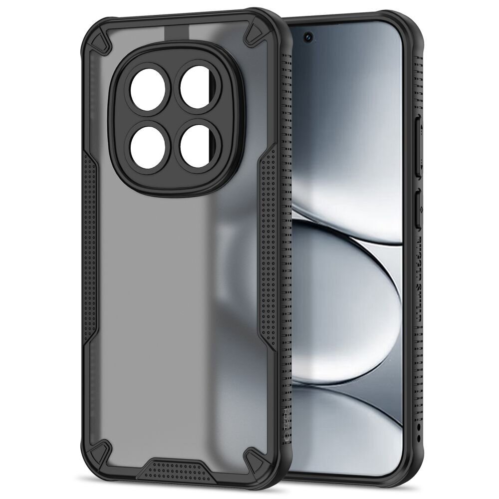 Xiaomi Redmi Note 15 Pro 5G Tech-Protect Rugged Shield dėklas – juodas 1