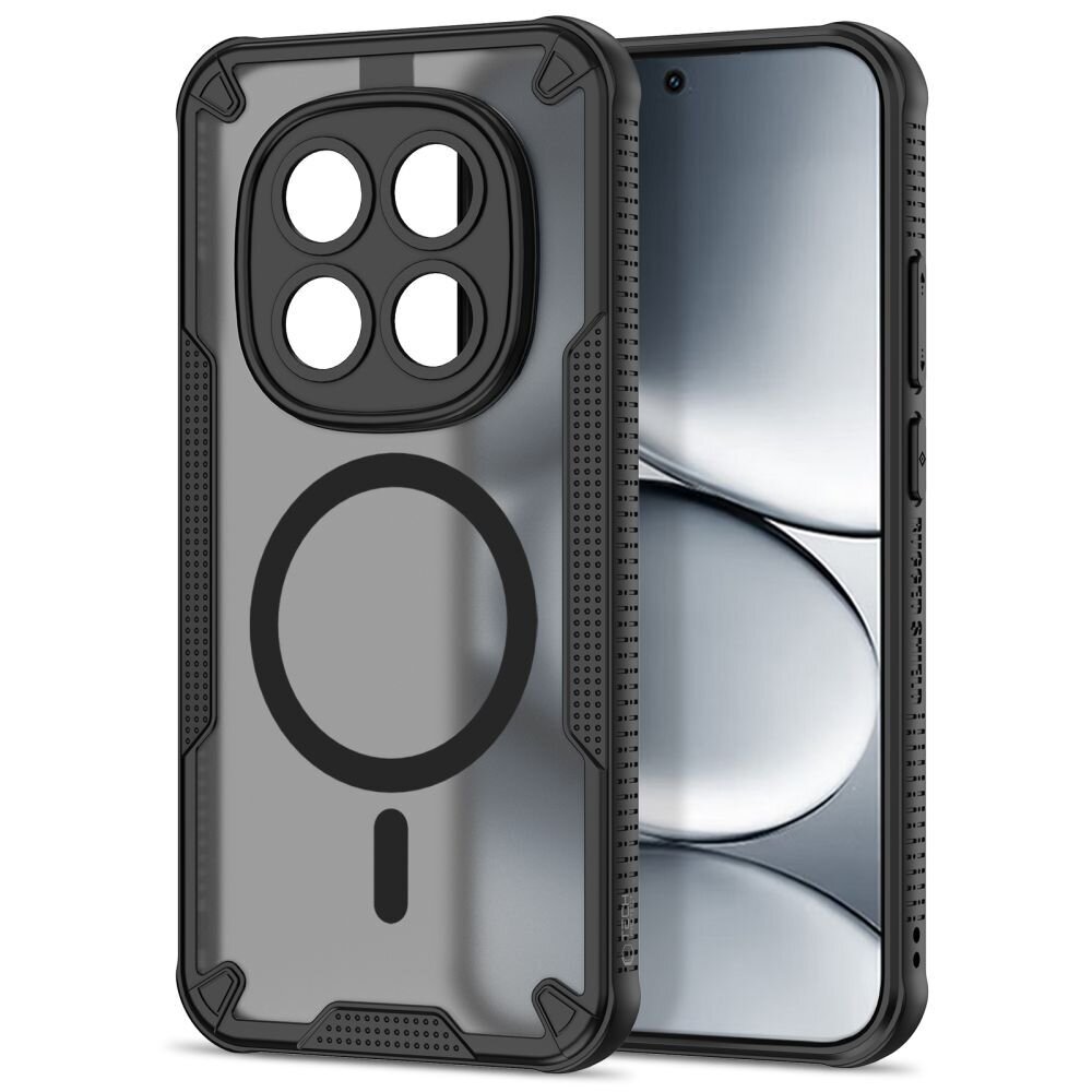 Xiaomi Redmi Note 15 Pro 5G Tech-Protect Rugged Shield MagSafe dėklas – juodas 1 Xiaomi Redmi Note 15 Pro 5G Tech-Protect Rugged Shield MagSafe dėklas – juodas 1