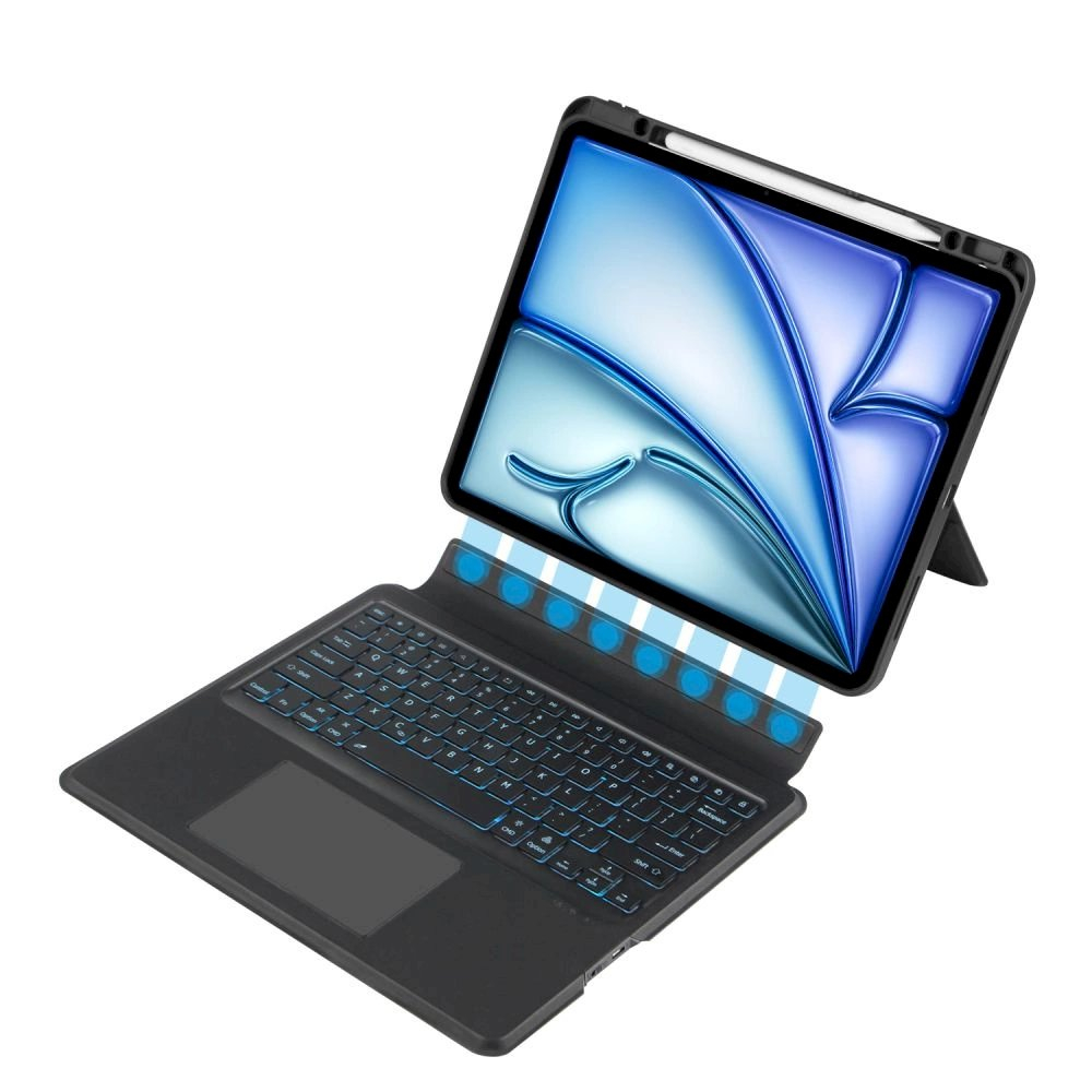 Tech-Protect SC Mag Pen + Keyboard case for Apple iPad Air 13" (2024) - juodas 7 Tech-Protect SC Mag Pen + Keyboard case for Apple iPad Air 13" (2024) - juodas 7
