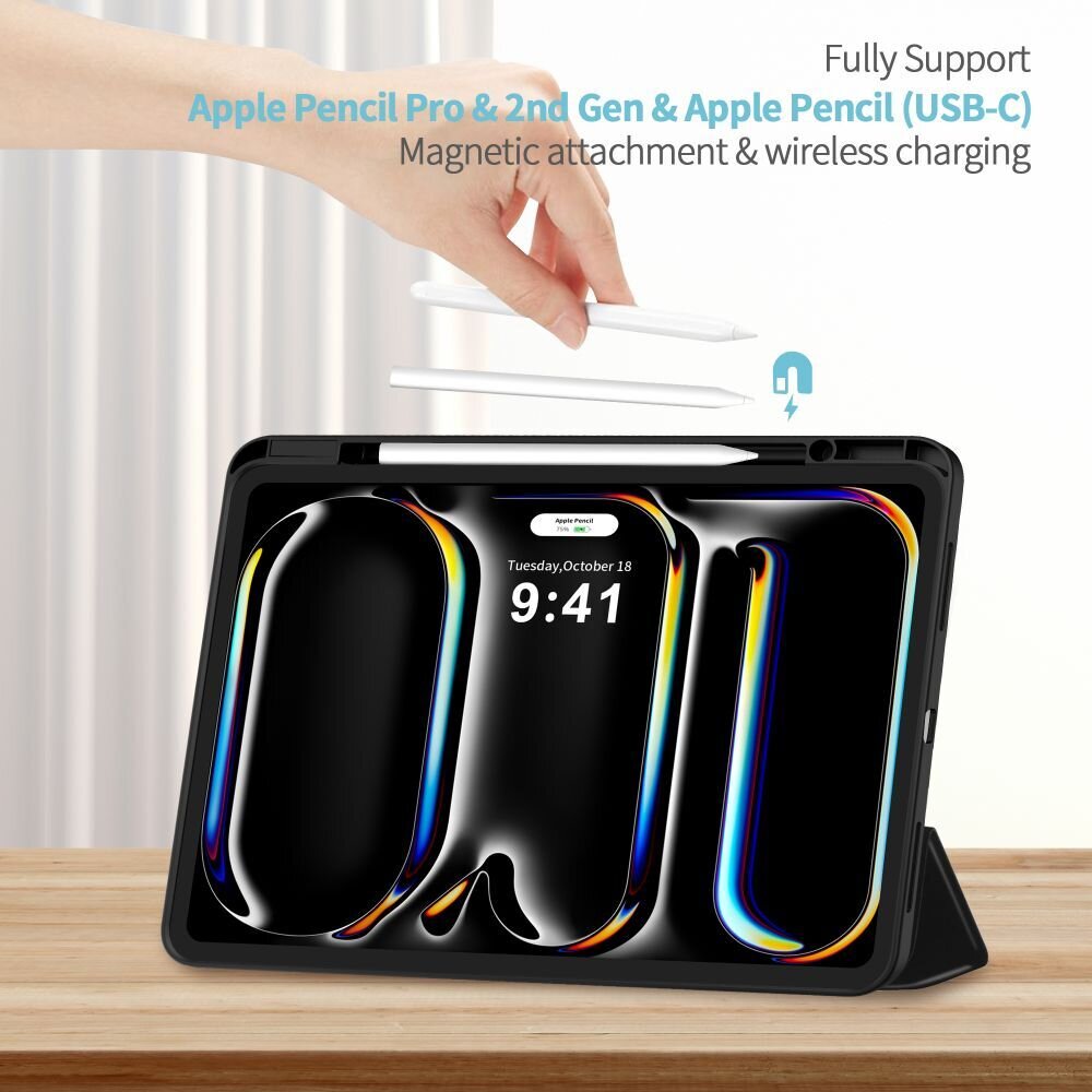 iPad Pro 11" (5 / 6 karta, 2024–2025) Tech-Protect SC Pen dėklas – juodas 6 iPad Pro 11" (5 / 6 karta, 2024–2025) Tech-Protect SC Pen dėklas – juodas 6