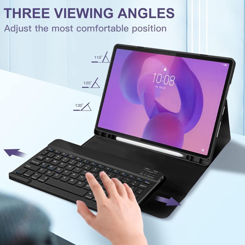 Lenovo Idea Tab Pro / Pro Mt 12.7 TB-373 Tech-Protect SC Pen dėklas – juodas 6