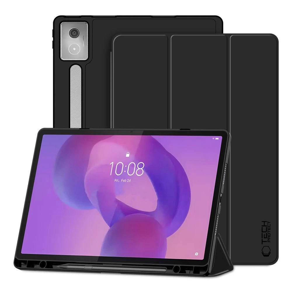 Lenovo Idea Tab Pro / Pro MT 12.7 TB-373 – Tech-Protect SC Pen dėklas - Juodas Lenovo Idea Tab Pro / Pro MT 12.7 TB-373 – Tech-Protect SC Pen dėklas - Juodas