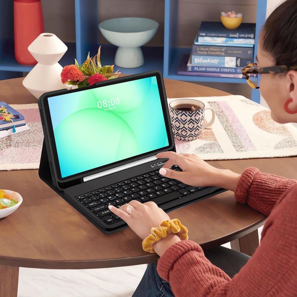 Samsung Galaxy Tab A9+ / A11+ Plus 11.0 (X210 / X215 / X216 / X230 / X235 / X236) Tech-Protect SC Pen dėklas – juodas 8 Samsung Galaxy Tab A9+ / A11+ Plus 11.0 (X210 / X215 / X216 / X230 / X235 / X236) Tech-Protect SC Pen dėklas – juodas 8