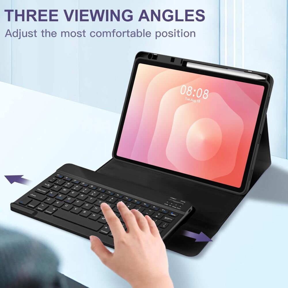 Samsung Galaxy Tab S11 11.0 (X730 / X736B) Tech-Protect SC Pen dėklas – juodas 6