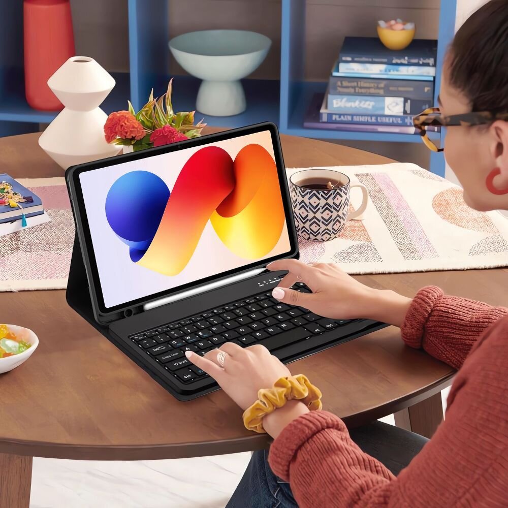 Xiaomi Poco Pad M1 / Redmi Pad 2 Pro 12.1 Tech-Protect SC Pen dėklas – juodas 8