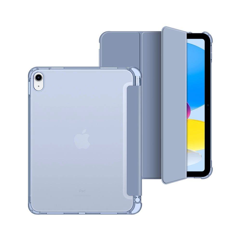 Tech-Protect SC Pen Hybrid Dėklas iPad 10 / 2022 - Mėlynas - Permatomas 1 Tech-Protect SC Pen Hybrid Dėklas iPad 10 / 2022 - Mėlynas - Permatomas 1