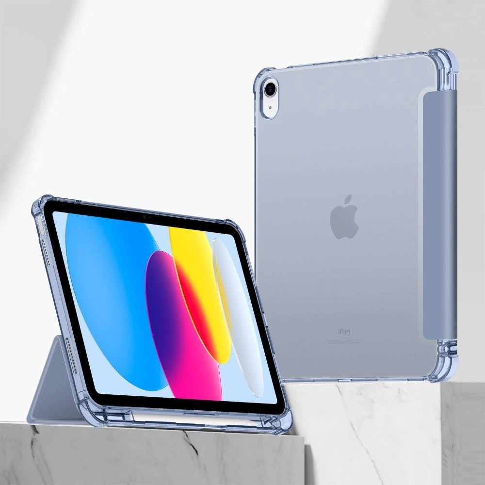 Tech-Protect SC Pen Hybrid Dėklas iPad 10 / 2022 - Mėlynas - Permatomas 3 Tech-Protect SC Pen Hybrid Dėklas iPad 10 / 2022 - Mėlynas - Permatomas 3