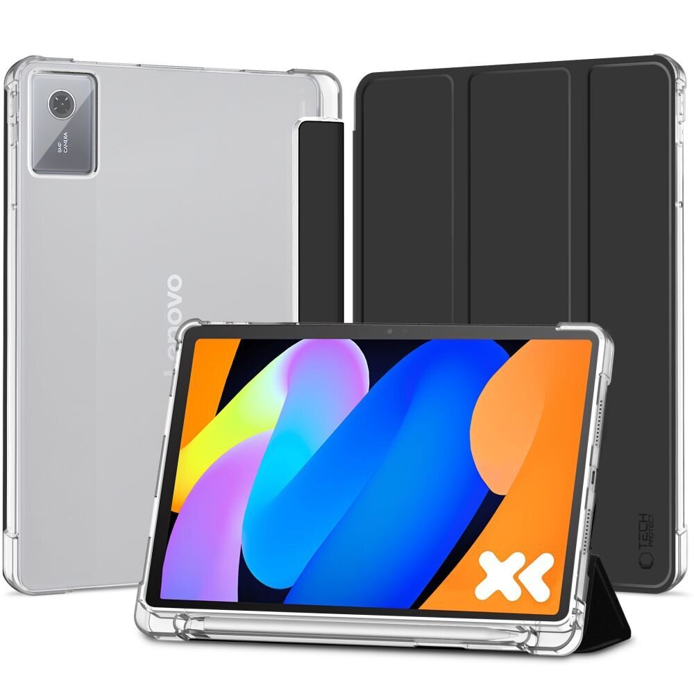 Lenovo Idea Tab 11.0 (TB-336) Tech-Protect SC Pen Hybrid dėklas – juodas Lenovo Idea Tab 11.0 (TB-336) Tech-Protect SC Pen Hybrid dėklas – juodas
