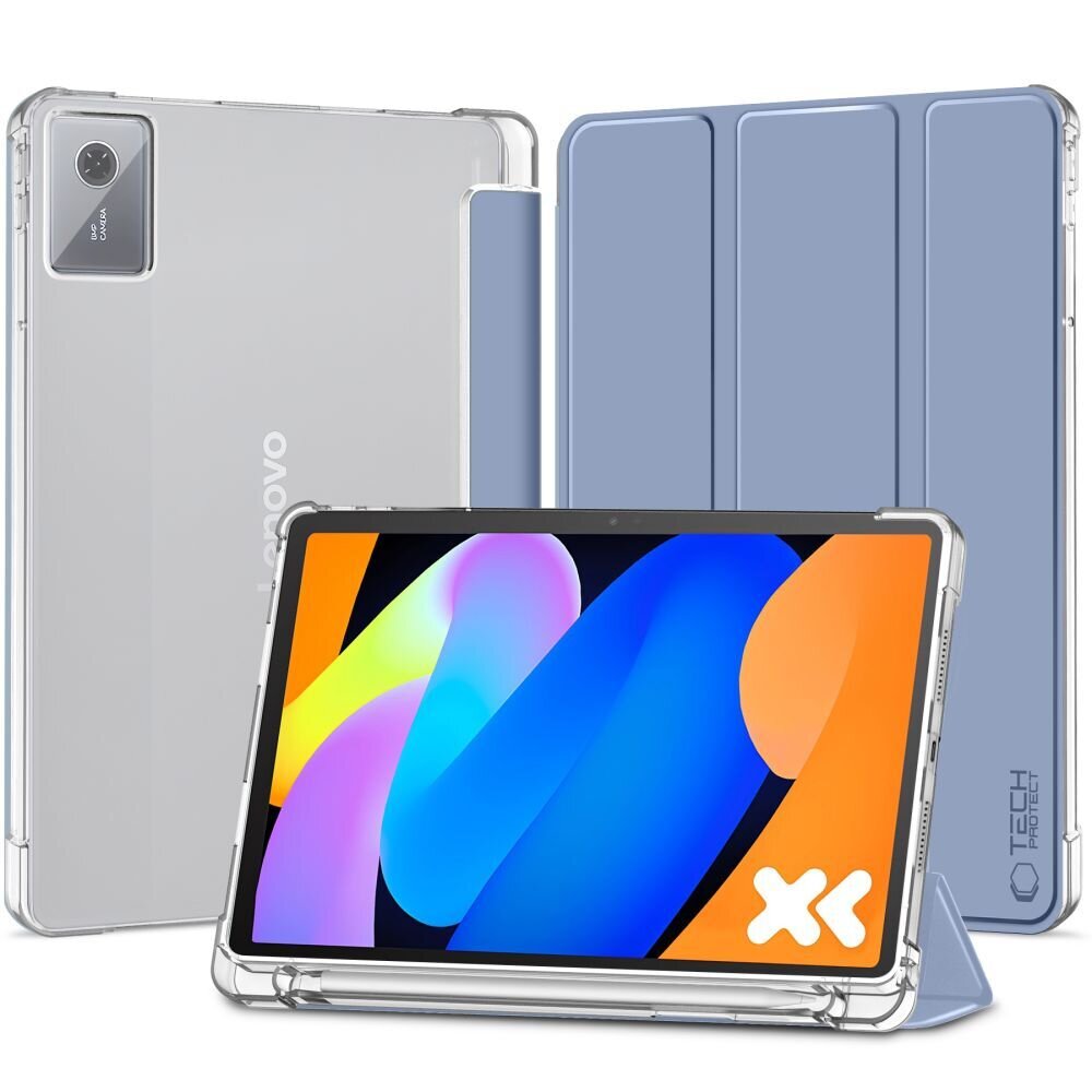 Lenovo Idea Tab 11.0 (TB-336) Tech-Protect SC Pen Hybrid dėklas – mėlynas