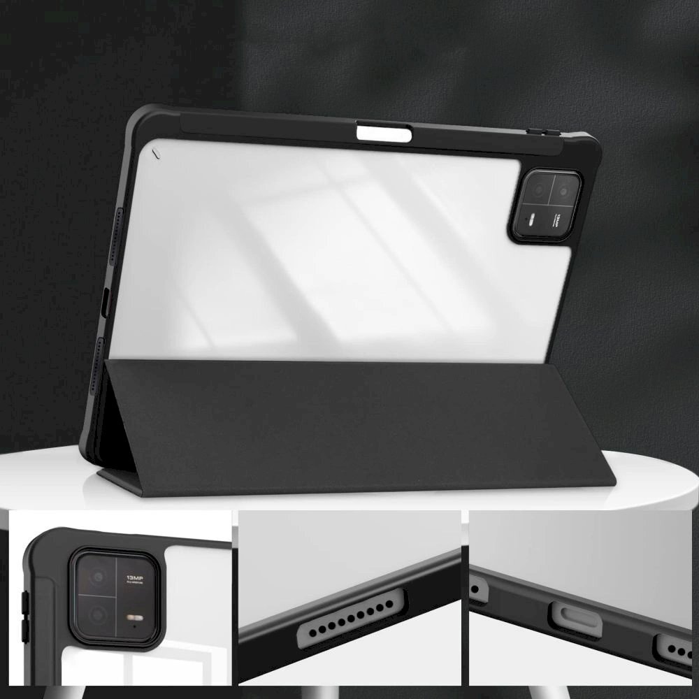 Xiaomi Pad 6 Max 14 Tech-Protect SC Pen Hybrid dėklas – juodas 2 Xiaomi Pad 6 Max 14 Tech-Protect SC Pen Hybrid dėklas – juodas 2
