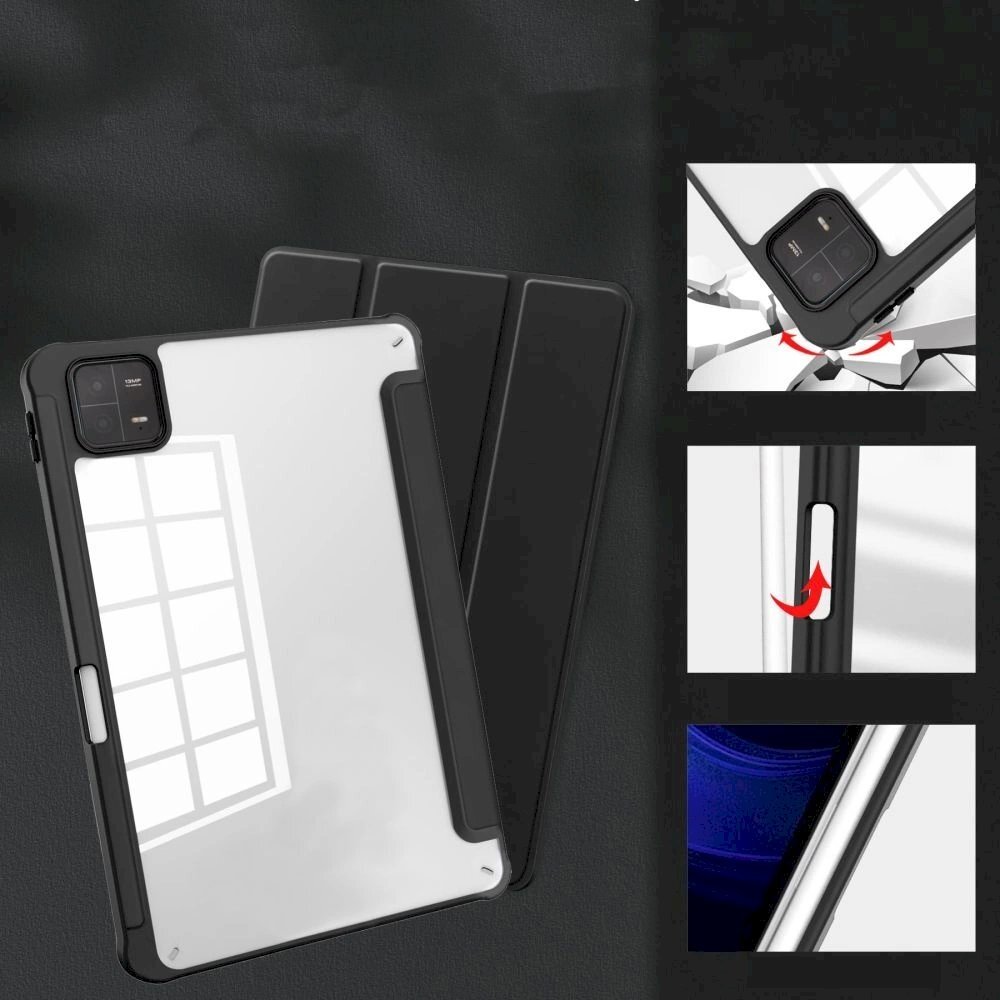 Xiaomi Pad 6 Max 14 Tech-Protect SC Pen Hybrid dėklas – juodas 3 Xiaomi Pad 6 Max 14 Tech-Protect SC Pen Hybrid dėklas – juodas 3