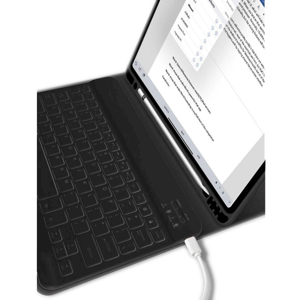 Tech-Protect SC Pen + Keyboard Dėklas klaviatūra iPad 10.9 2022 - Juodas 4 Tech-Protect SC Pen + Keyboard Dėklas klaviatūra iPad 10.9 2022 - Juodas 4