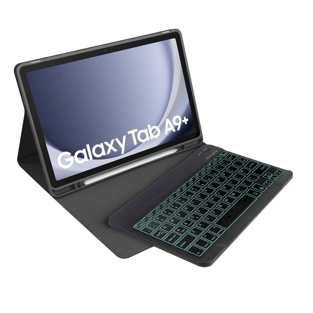 Tech-Protect SC Pen + Keyboard Dėklas klaviatūra Samsung Galaxy Tab A9+ 11 X210 / X215 / X216 - Juodas 3 Tech-Protect SC Pen + Keyboard Dėklas klaviatūra Samsung Galaxy Tab A9+ 11 X210 / X215 / X216 - Juodas 3
