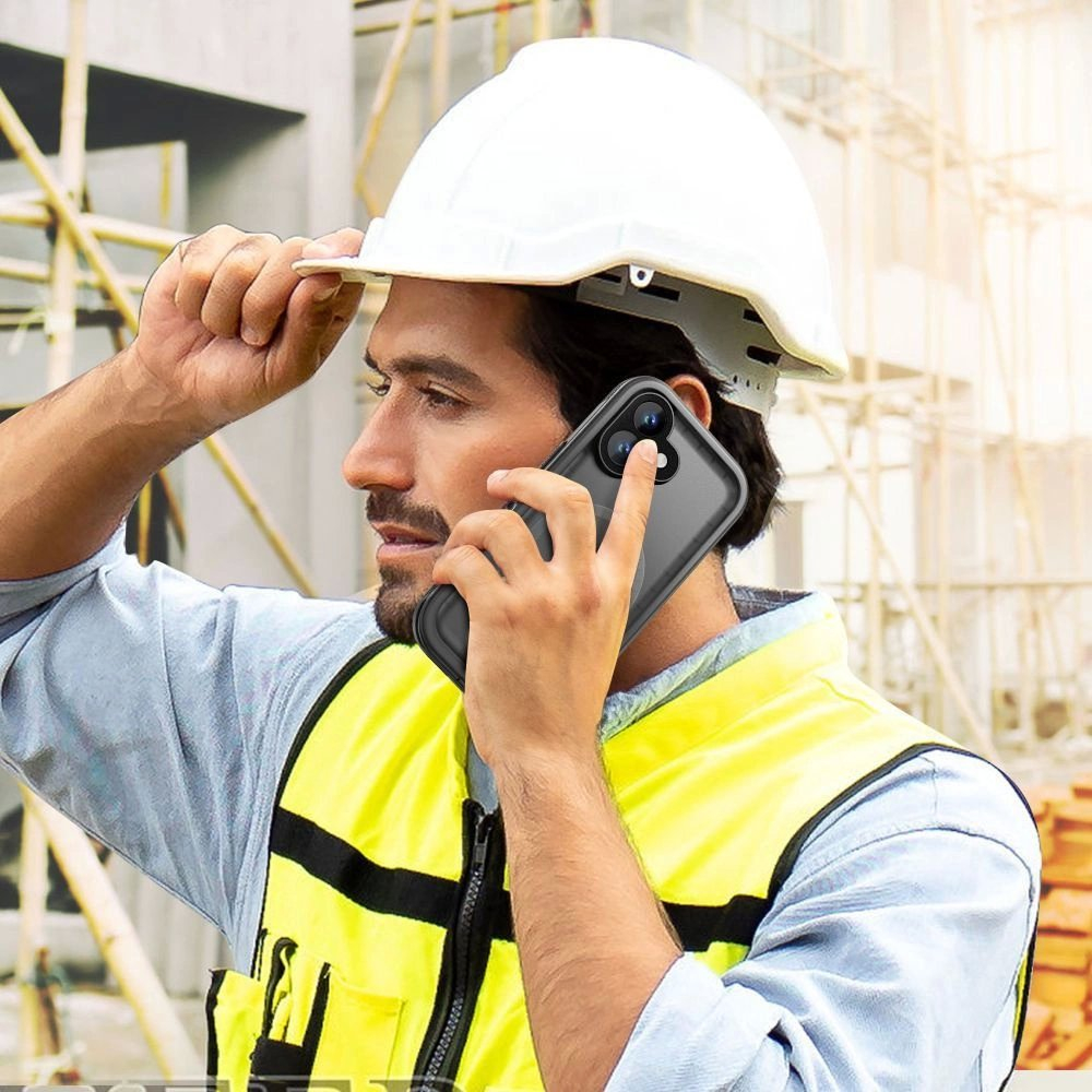 Tech-Protect ShellBox MagSafe IP68 Dėklas iPhone 16 Pro - Juodas 7 Tech-Protect ShellBox MagSafe IP68 Dėklas iPhone 16 Pro - Juodas 7