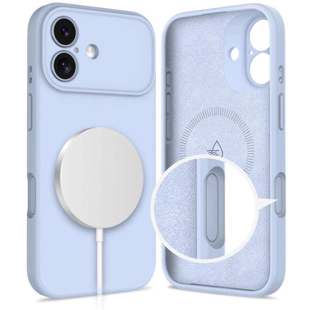 iPhone 17 Tech-Protect Silicone MagSafe dėklas – mėlynas 1
